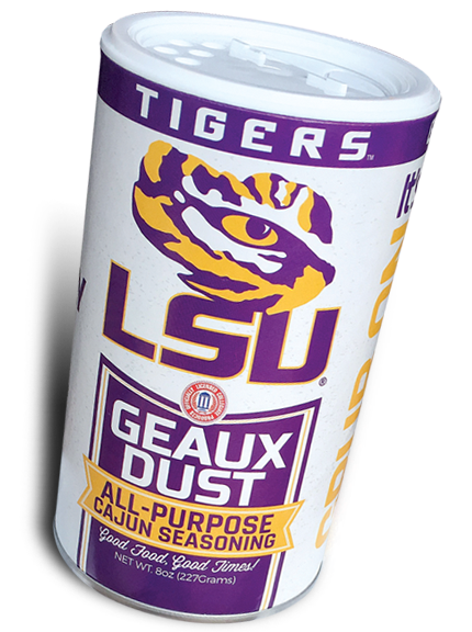 From the Creator of LSU Tiger Dust comes LSU Geaux Dust